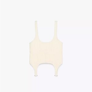 ZARA structured corset top
